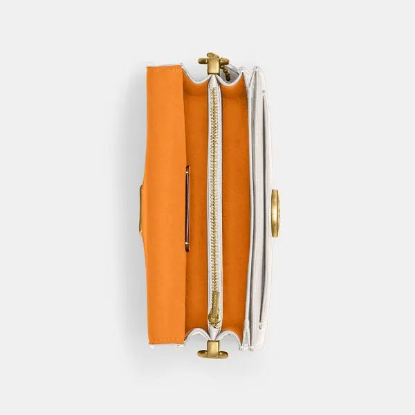Tabby Shoulder Bag 20 leather Chalk - Image 3