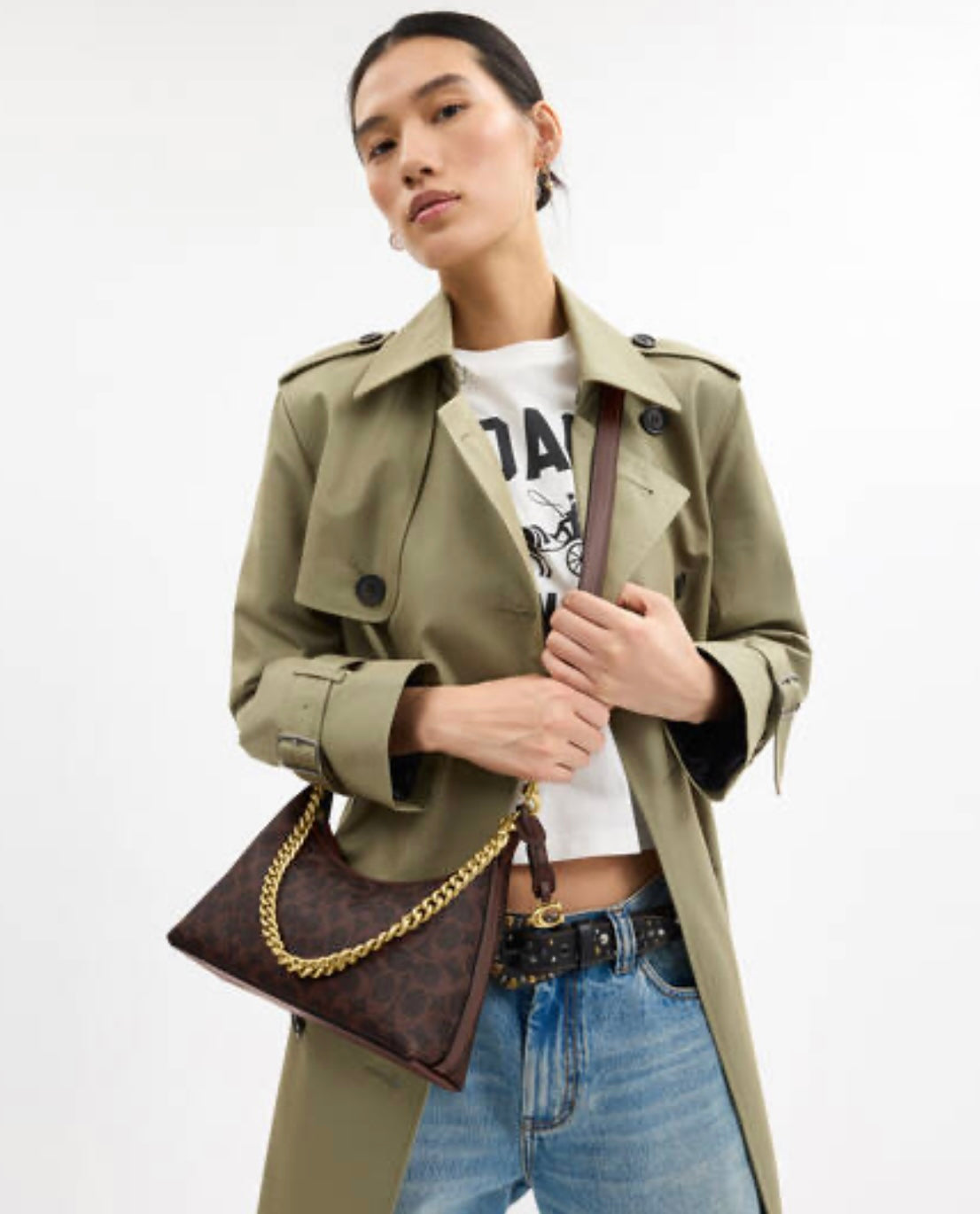 Juliet Shoulder Bag 25 In Signature Canvas