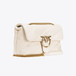 Classic Love Bag Puff Maxi Quilt WHITE WHITE-ANTIQUE GOLD - Image 5
