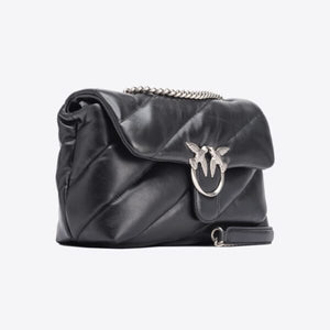 Classic Love Bag Puff Maxi Quilt BLACK-OLD SILVER - Image 3