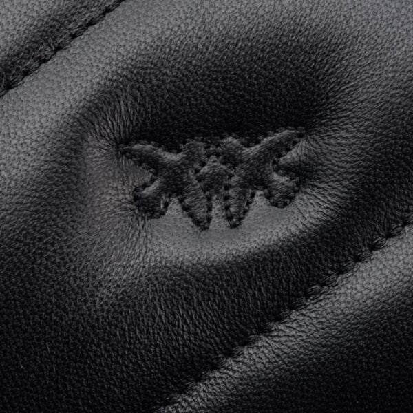Classic Love Bag Puff Maxi Quilt BLACK-OLD SILVER - Image 5