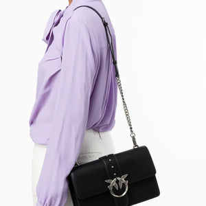 Classic Love Bag One Simply BLACK-OLD SILVER - Image 7