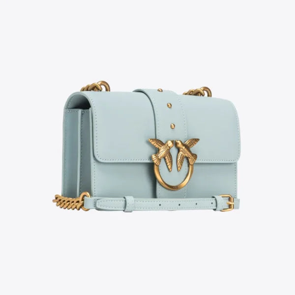Mini Love Bag One Simply MIST GREY-ANTIQUE GOLD - Image 3