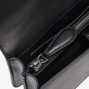 Mini Love Bag One Simply BLACK-OLD SILVER - Image 6