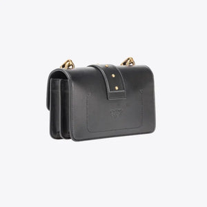 Mini Love Bag One Simply BLACK-ANTIQUE GOLD - Image 2