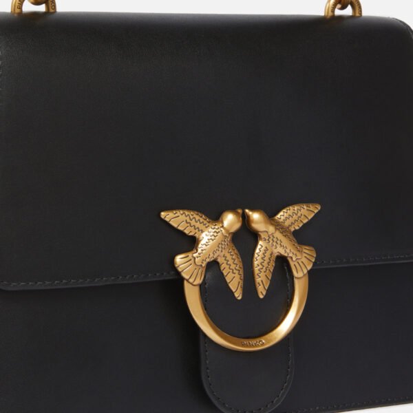 Classic Love Bag One Top Handle Light Simply BLACK-ANTIQUE GOLD - Image 3