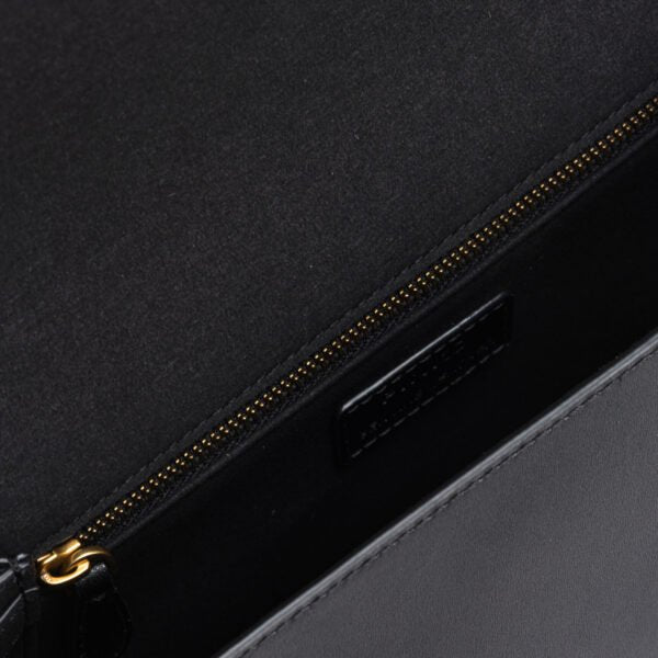 Classic Love Bag One Top Handle Light Simply BLACK-ANTIQUE GOLD - Image 7