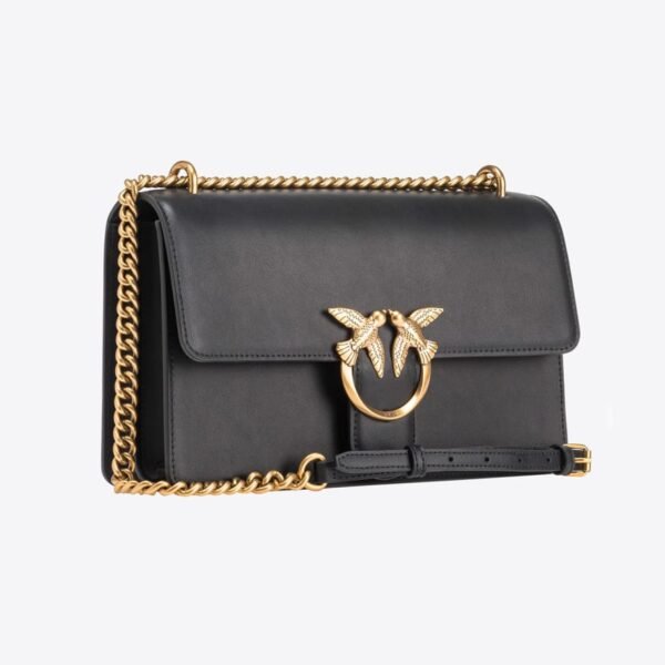 Classic Love Bag One Simply BLACK-ANTIQUE GOLD - Image 3