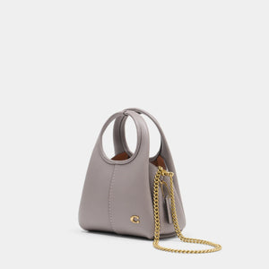 COACH Lana 19 Shoulder Bag Grey - Image 2