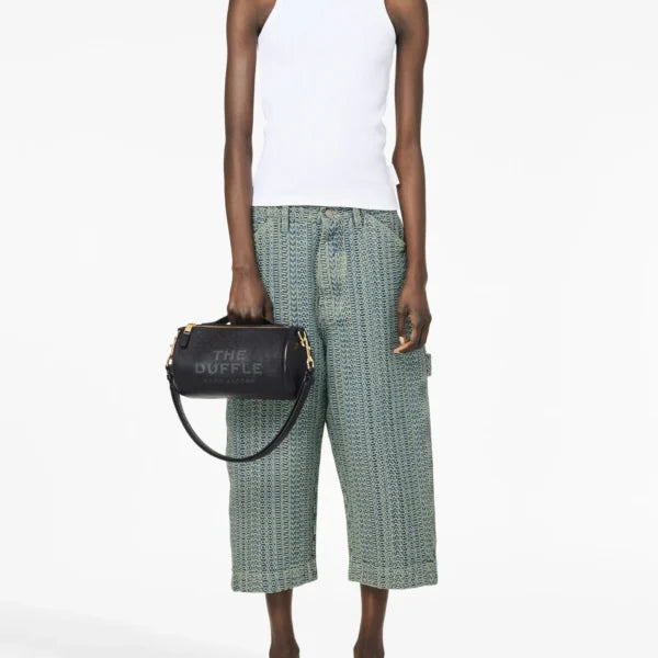 The Marc Jacobs Leather Duffle Bag Black - Image 6
