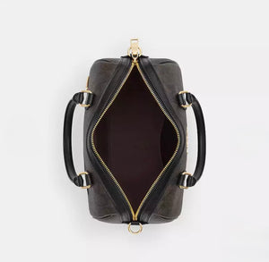 Coach Rowan Satchel in Signature Canvas M