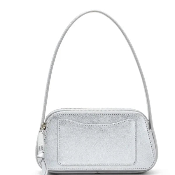 Marc Jacobs The Slingshot Shoulder Bag - Silver - Image 6