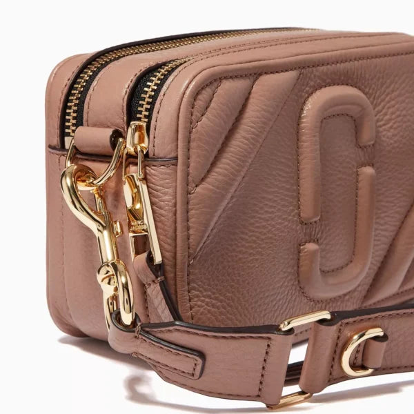 MARC JACOBS The Moto Shot DUSTY BEIGE Leather Camera Bag - Image 2