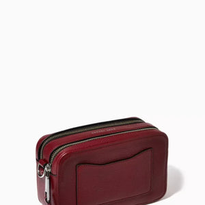MARC JACOBS The Moto Shot Red Leather Camera Bag - Image 4
