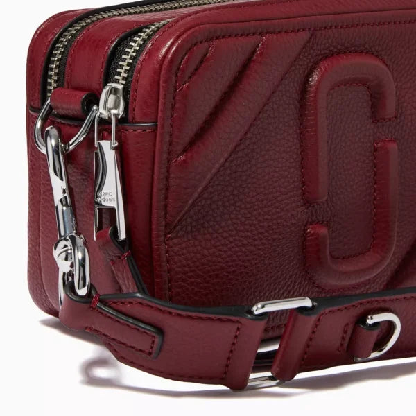 MARC JACOBS The Moto Shot Red Leather Camera Bag - Image 2