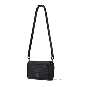 Marc Jacobs The Shoulder Bag Straw - Black - Image 4