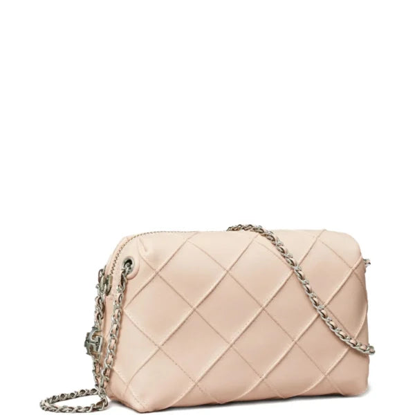 Tory Burch Fleming Soft Crossbody Bag Light Pink - Image 4