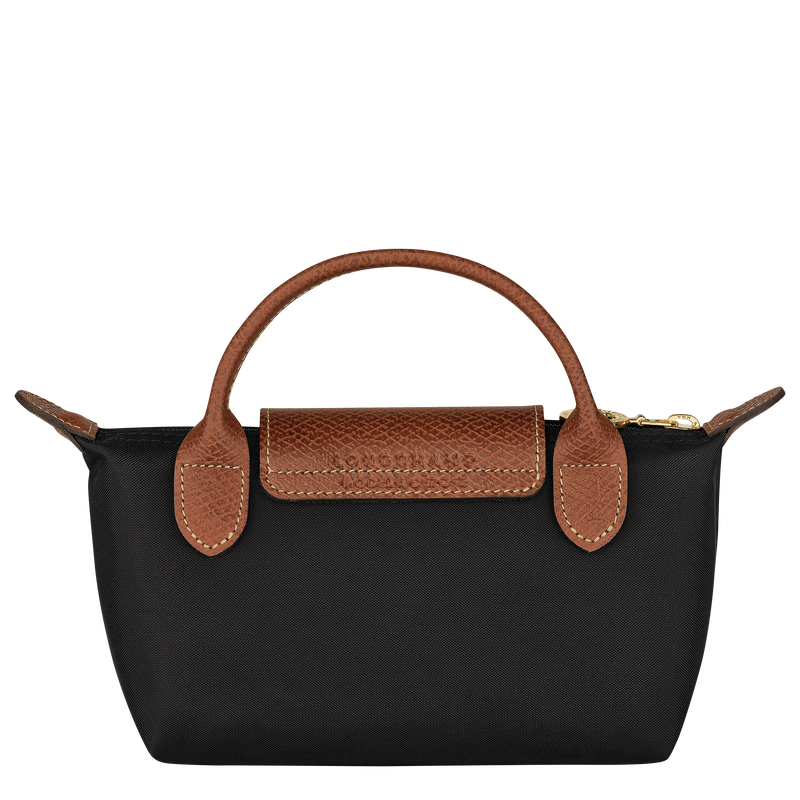 Le Pliage Original Pouch with handle Black - Image 4
