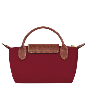 Le Pliage Original Pouch with handle Red - Image 4