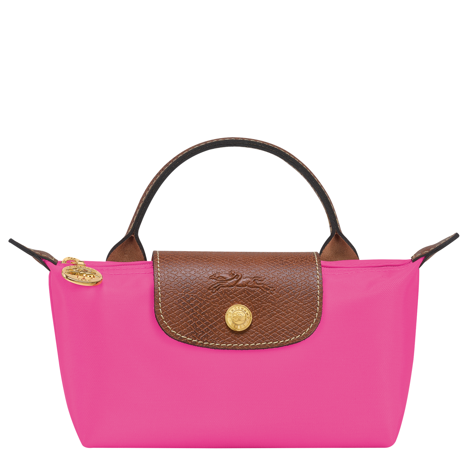 Le Pliage Original Pouch with handle Candy