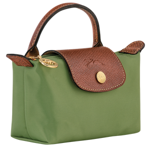 Le Pliage Original Pouch with handle Lichen - Image 3