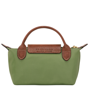 Le Pliage Original Pouch with handle Lichen - Image 4