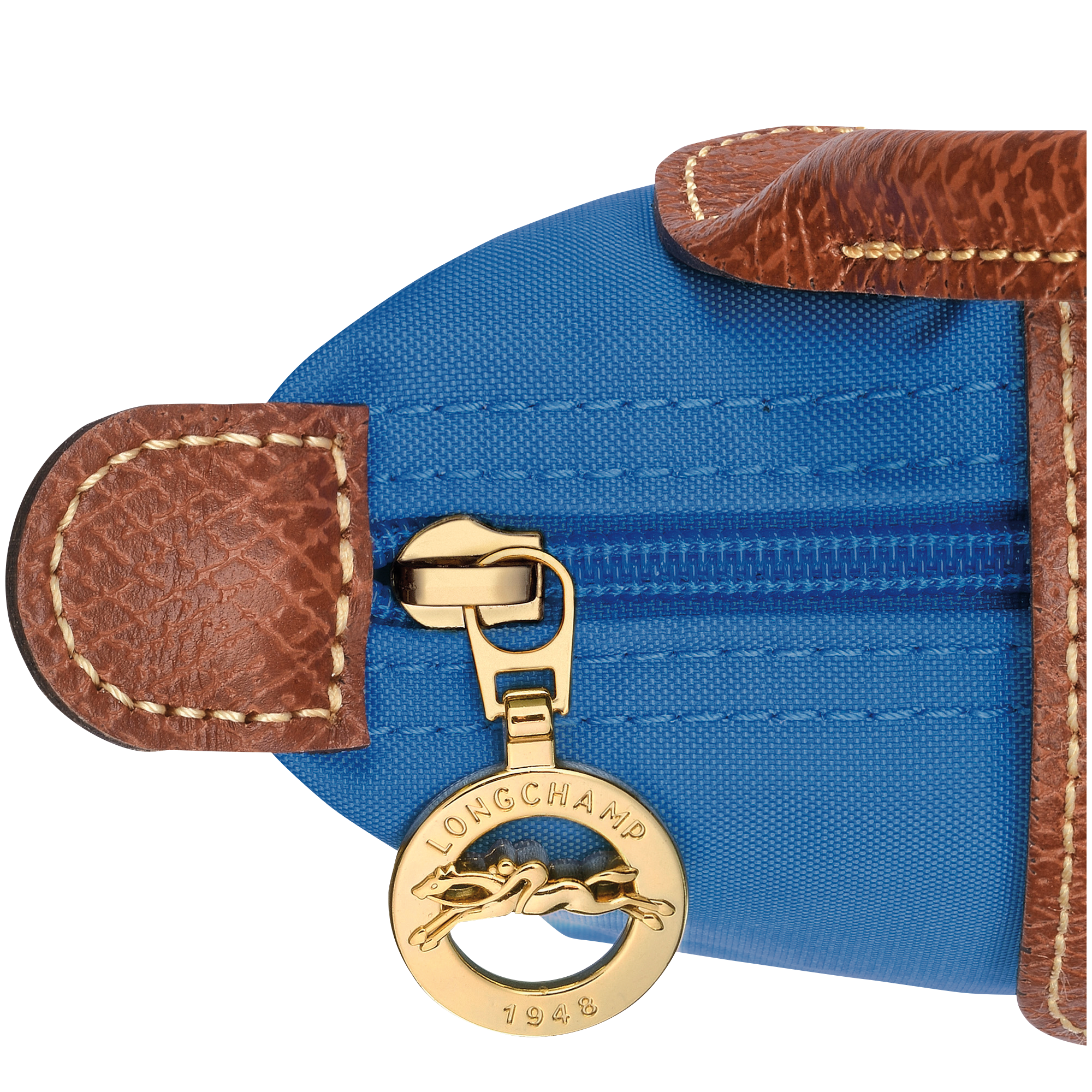 Le Pliage Original Pouch with handle Cobalt - Image 5