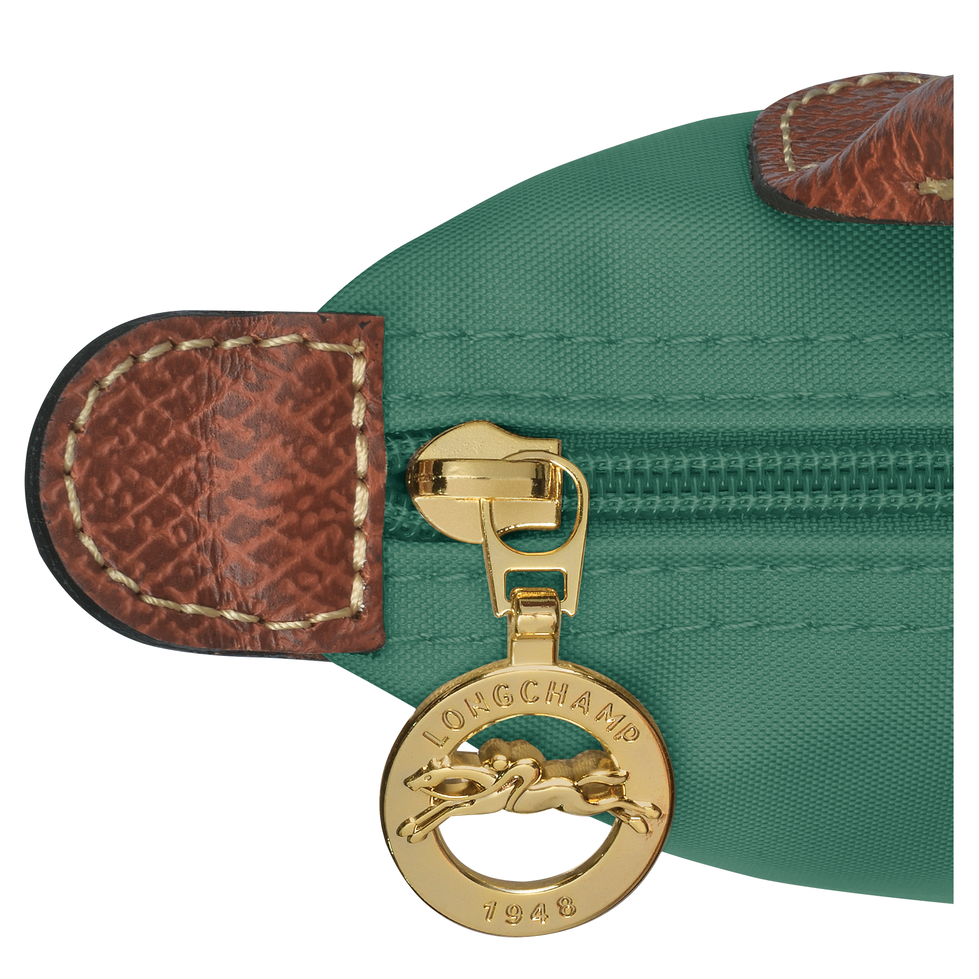 Le Pliage Original Pouch with handle Sage - Image 6
