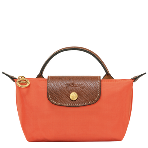 Le Pliage Original Pouch with handle Orange