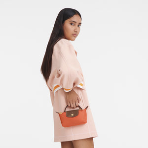Le Pliage Original Pouch with handle Orange - Image 2