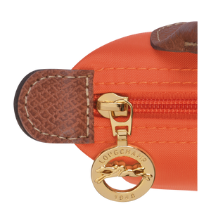 Le Pliage Original Pouch with handle Orange - Image 6