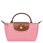 Le Pliage Original Pouch with handle Marshmallow