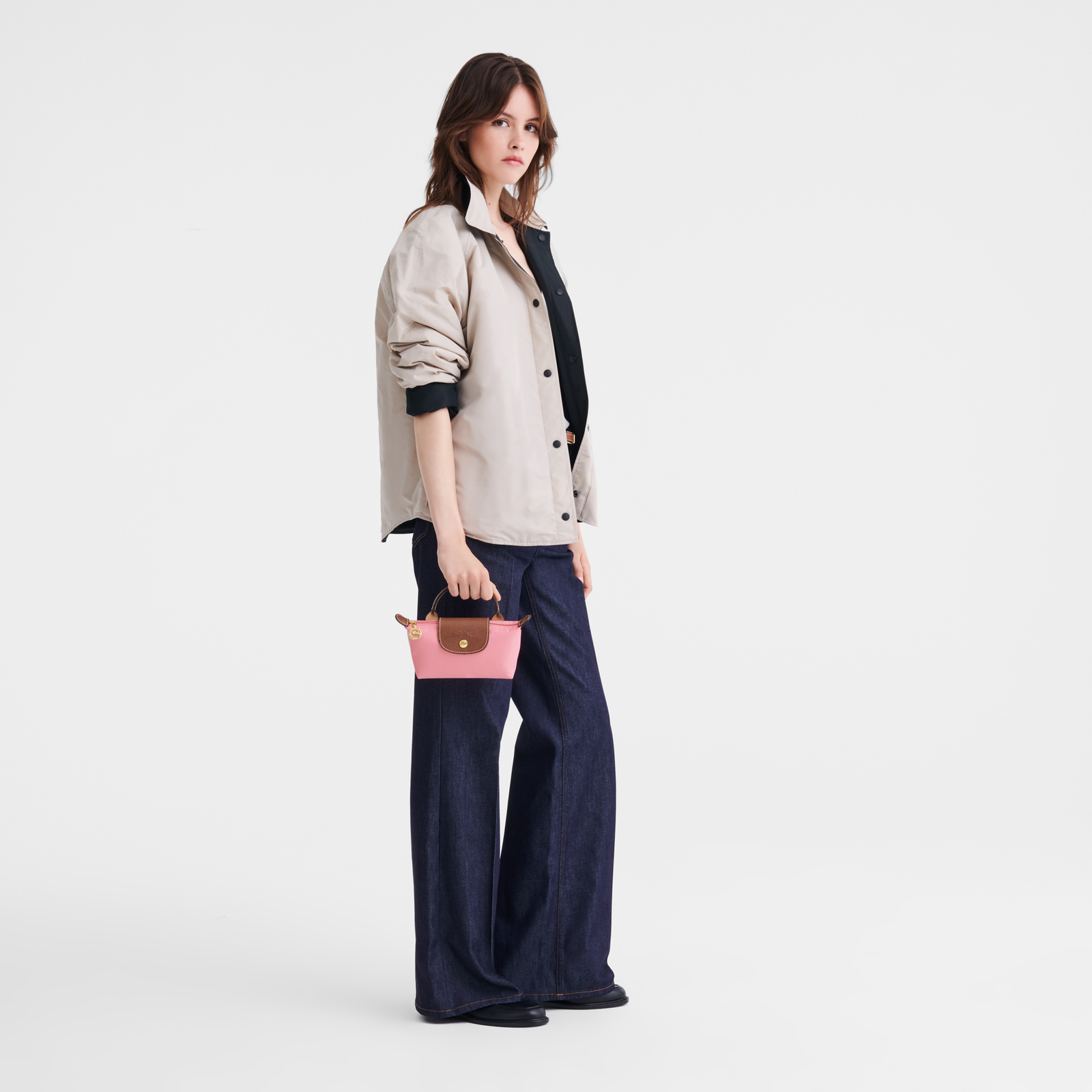Le Pliage Original Pouch with handle Marshmallow - Image 2