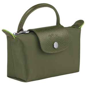 Le Pliage Green Pouch with handle Forest - Image 3
