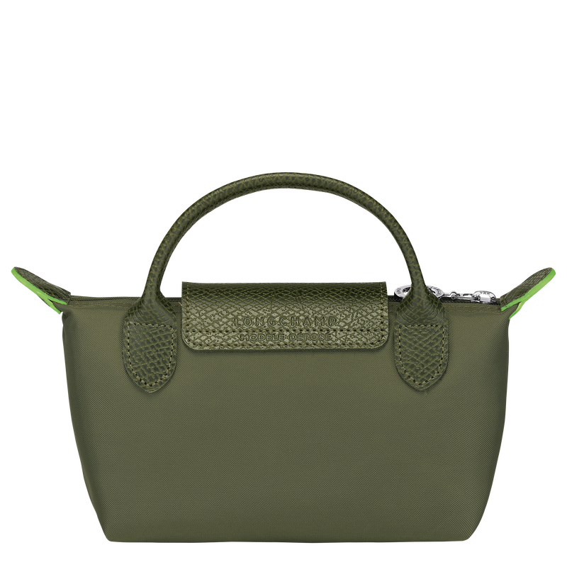 Le Pliage Green Pouch with handle Forest - Image 4