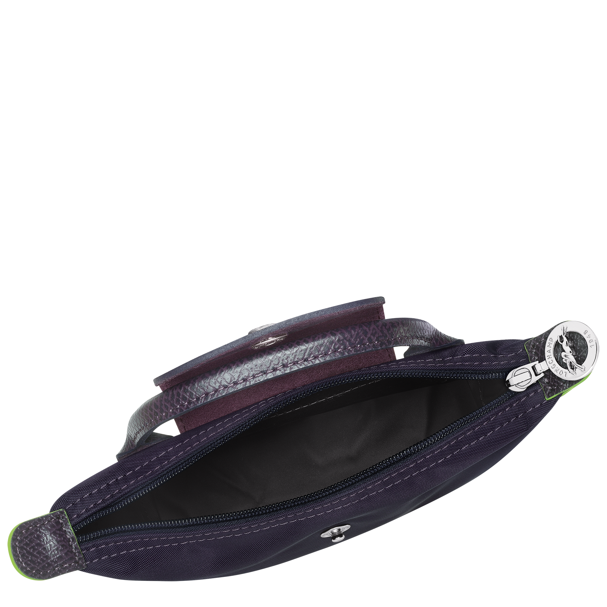 Le Pliage Green Pouch with handle Bilberry - Image 5