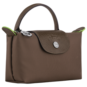 Le Pliage Green Pouch with handle Terra - Image 3