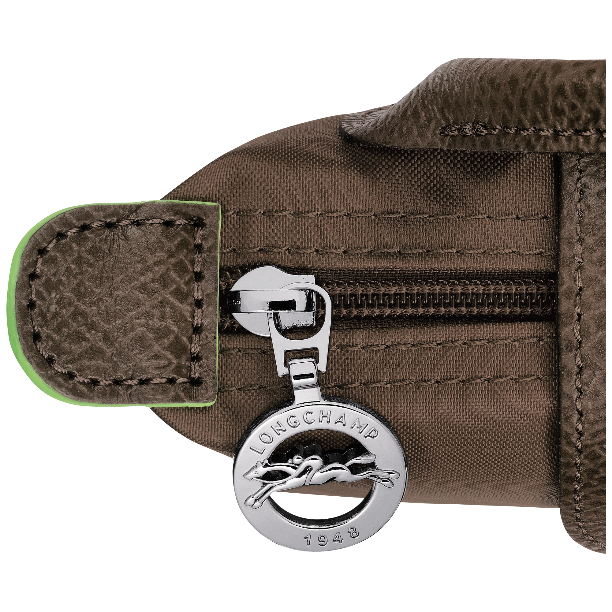 Le Pliage Green Pouch with handle Terra - Image 6