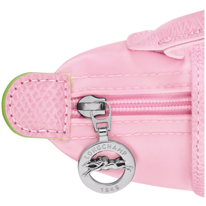 Le Pliage Green Pouch with handle Pink - Image 5