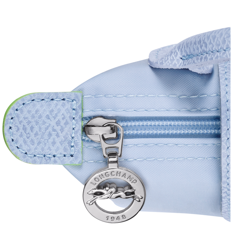Le Pliage Green Pouch with handle Sky Blue - Image 5