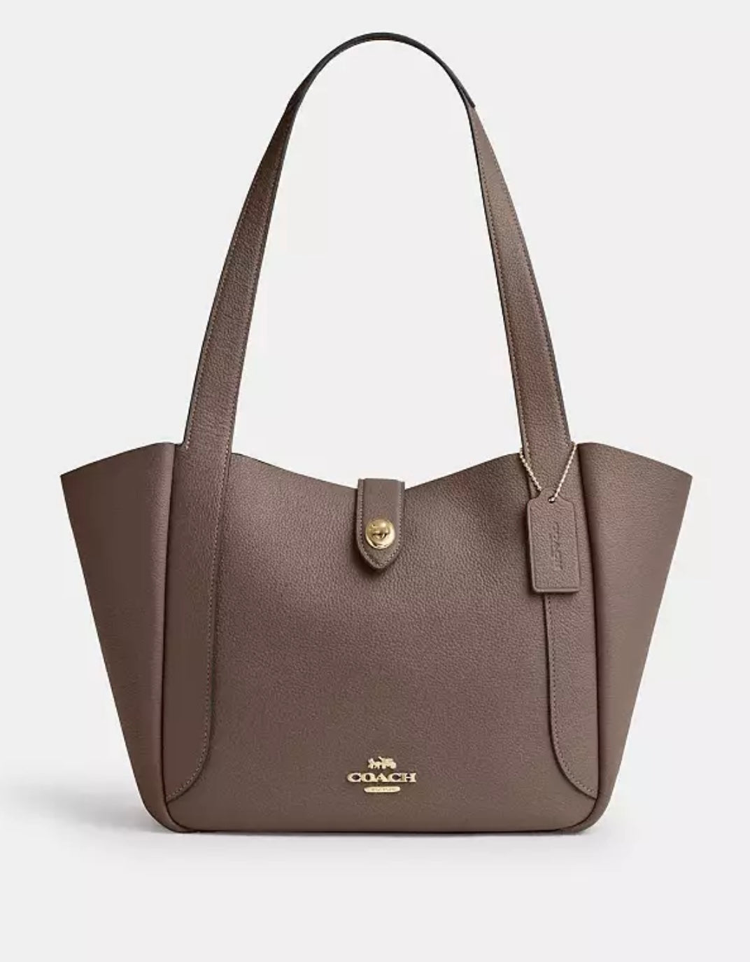 Coach Hadley Turnlock Tote Bag