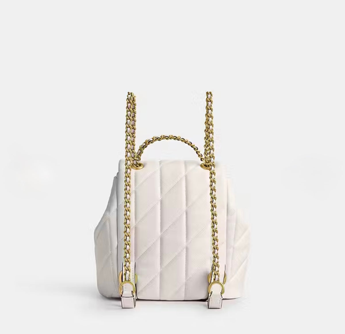 White Tabby Backpack