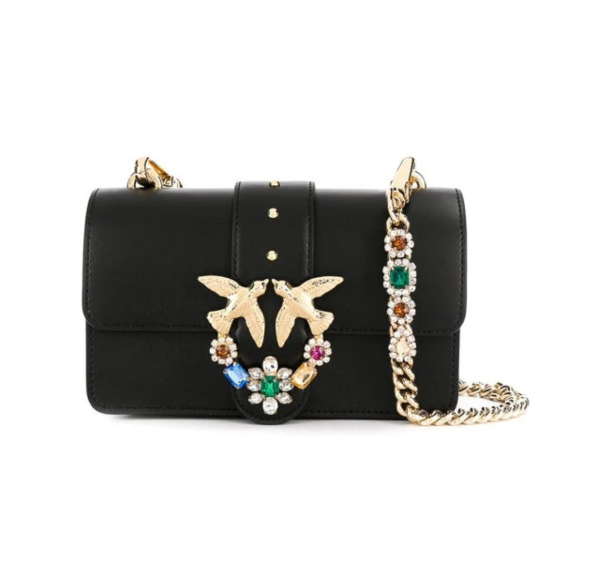 Pinko Love Mini Jewels Crossbody Bag