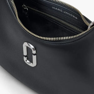 MARC JACOBS The Curve Leather Shoulder Bag - Black - Image 4