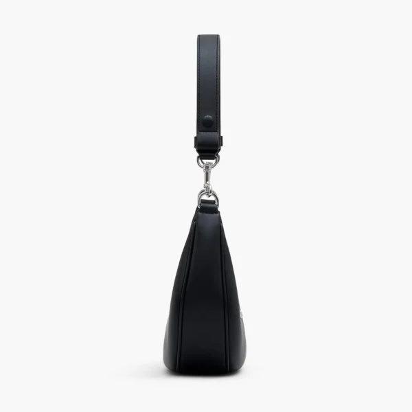 MARC JACOBS The Curve Leather Shoulder Bag - Black - Image 3