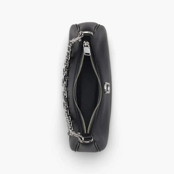 MARC JACOBS The Curve Leather Shoulder Bag - Black - Image 2