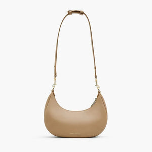 MARC JACOBS The Curve Leather Shoulder Bag - CAMEL - Image 3