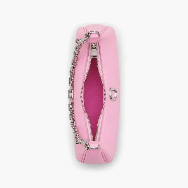MARC JACOBS The Curve Leather Shoulder Bag - Pink - Image 4