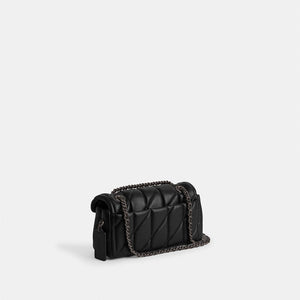 Tabby Shoulder Bag 20 With Quilting leather Black Dark - Image 2