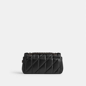 Tabby Shoulder Bag 20 With Quilting leather Black Dark - Image 3